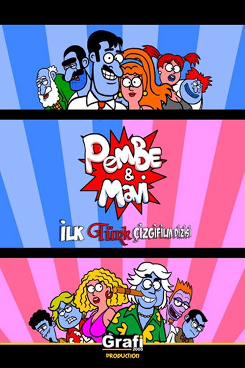 Pembe ve Mavi poster