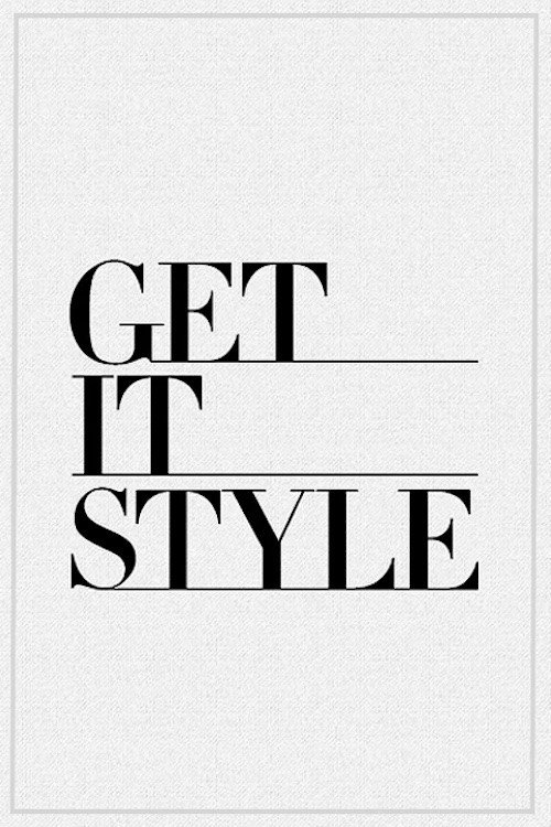 Get It Style poster
