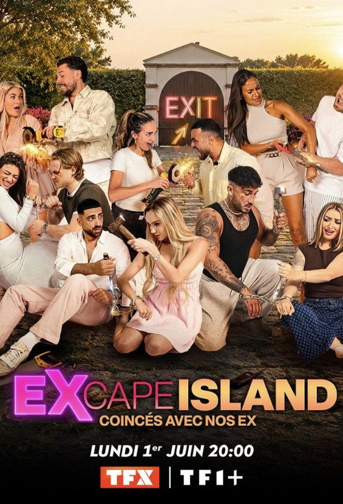 Excape Island : coincés avec nos ex poster