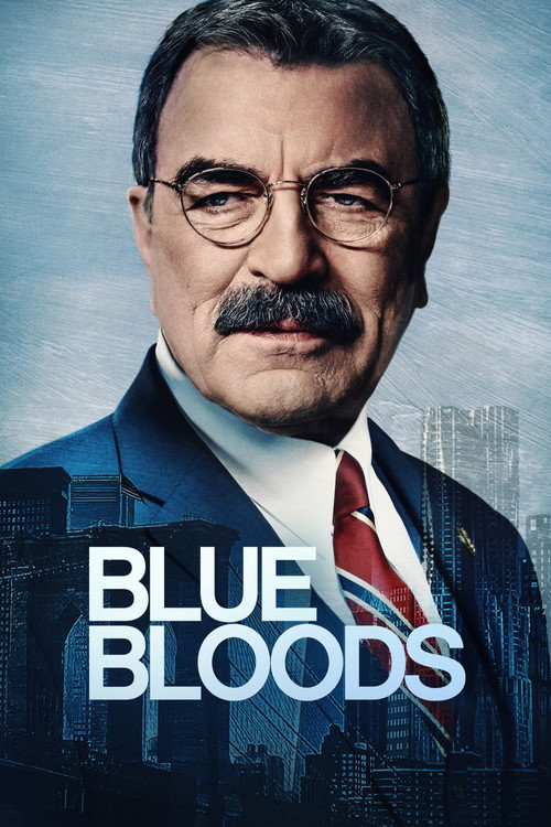 Blue poster